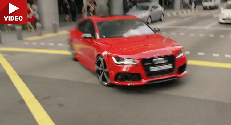  Audi RS7 Plays Action Hero in Hitman: Agent 47 Trailer