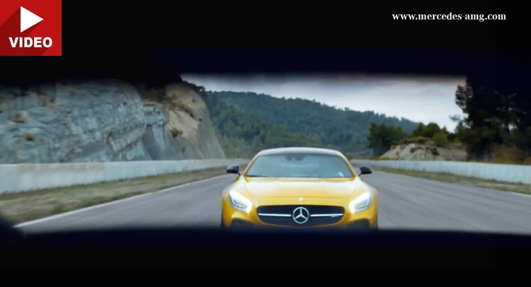  Latest Mercedes-AMG GT Ad Takes Aim at Porsche 911