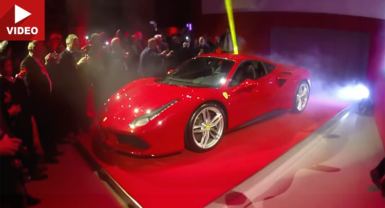  Ferrari 488 GTB Gets Blipped in Public; We See the Inside for the First Time