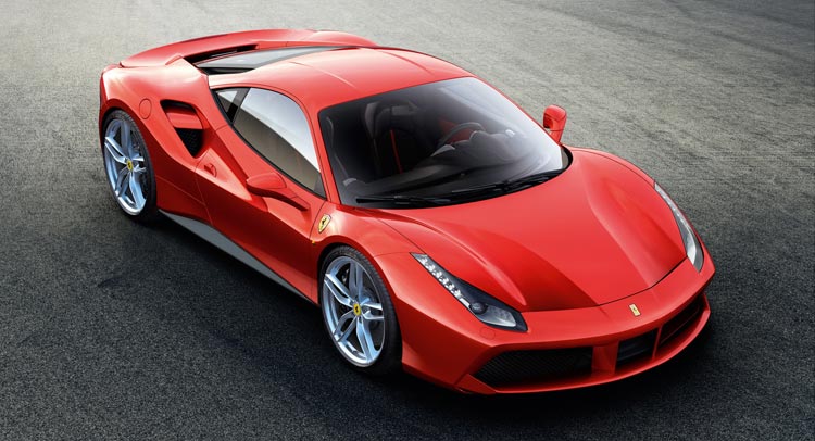  Ferrari 458 Italia Gets Improved Styling and New 661HP Turbo V8, Changes Name to 488 GTB