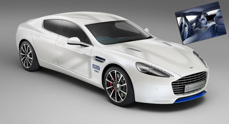 Aston Martin Backs GB Campaign In Japan With GREAT-Themed Rapide S