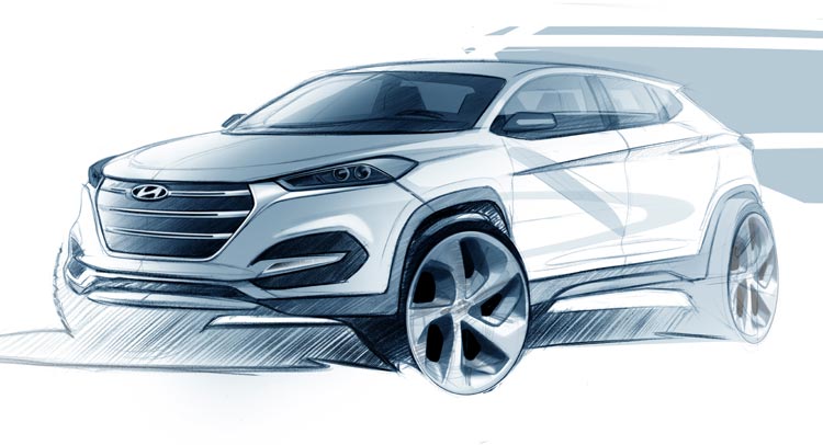  Hyundai Teases All-New Tucson ahead of its World Debut in Geneva [w/Video]