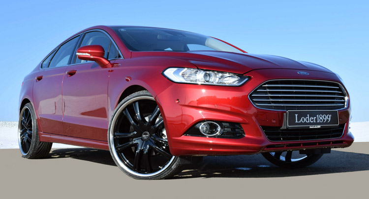  Too Much? Loder1899 Gives New Ford Mondeo 22-Inch Wheels