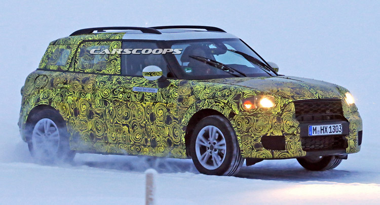  MINI Scooped Testing New Countryman Hybrid, Possibly a Plug-in Model