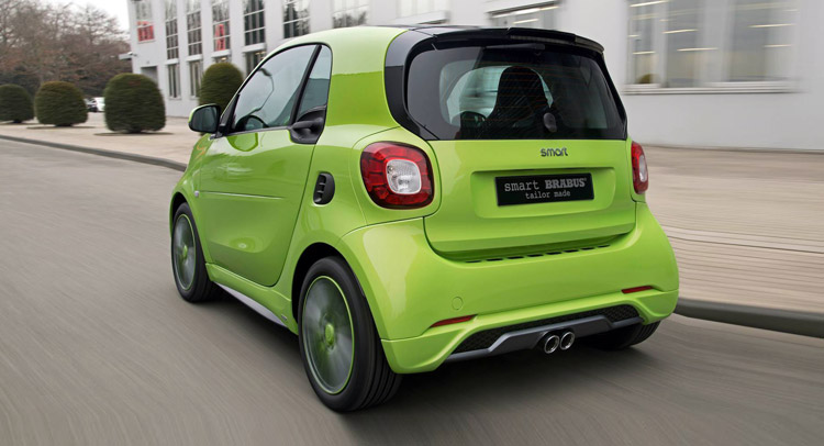  This Little Green Elf Is The New Smart Brabus ForTwo
