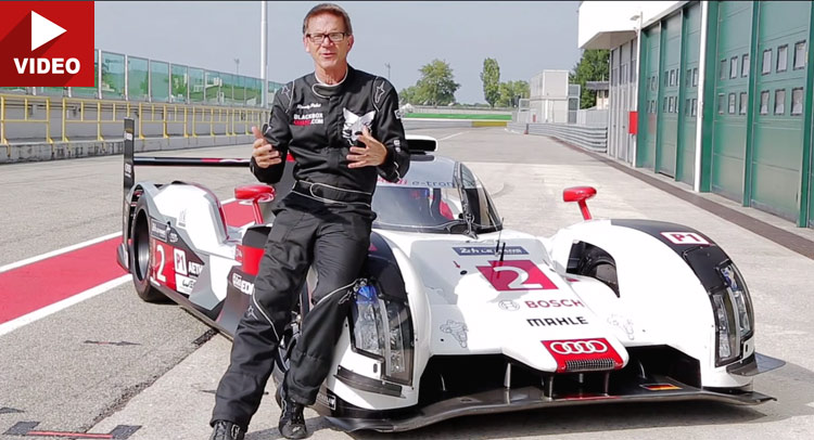  Test Drive of Audi’s Infamous R18 e-Tron Hybrid Racer
