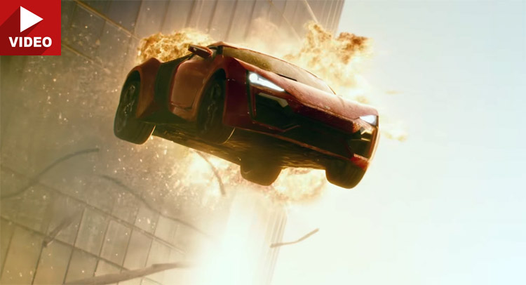  Furious 7 Extended Super Bowl Spot Includes a Flying Lykan Hypersport