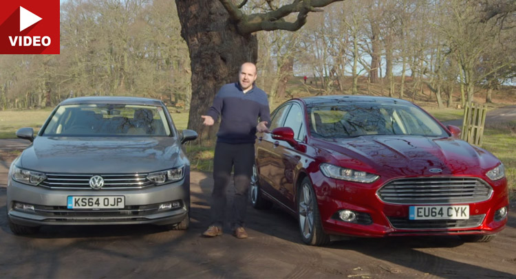  New Euro VW Passat Squares Up Against Ford Mondeo