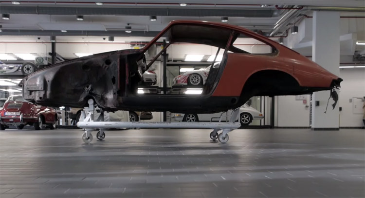  Porsche Starts Restoring the 57th 911 Ever Made [w/Video]