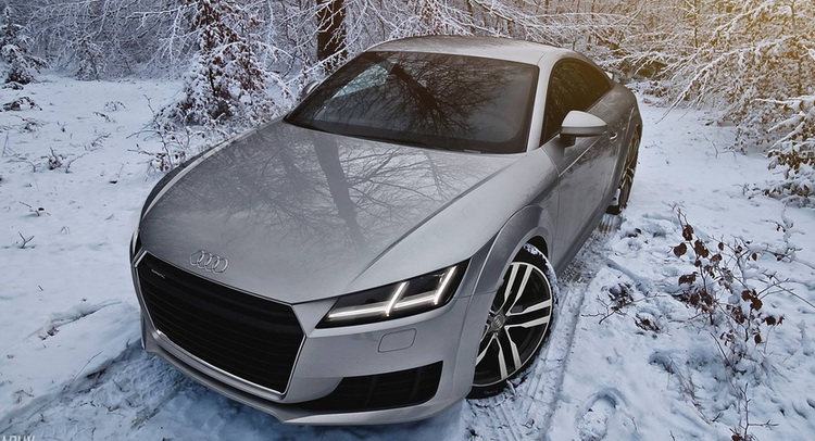  2015 Audi TT Is The Perfect Snow Angel