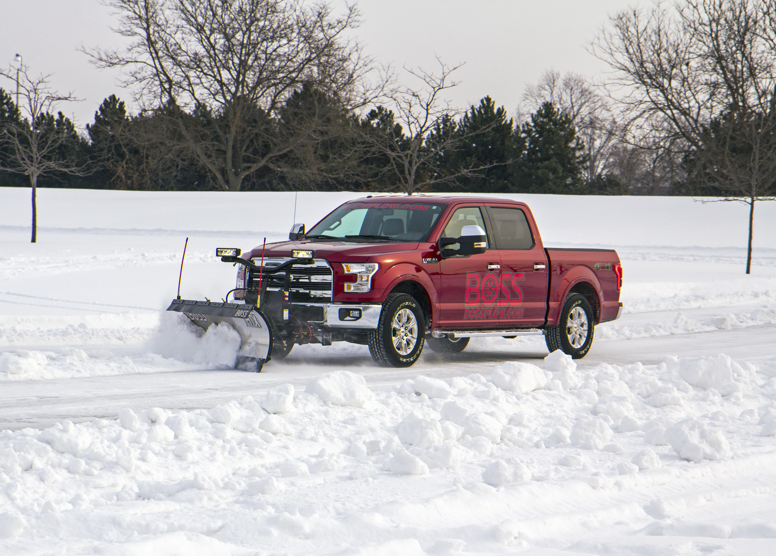 Ford Demonstrates its Snow Plow Option for 2015 F150 [w/Video] Carscoops