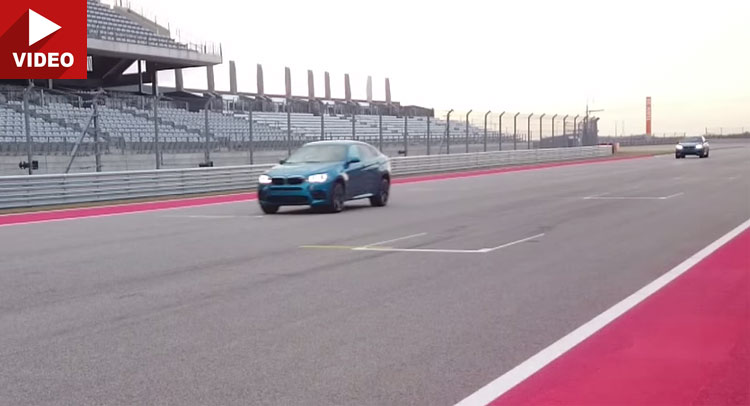  BMW’s New X6 Ms Pass by the Circuit of the Americas
