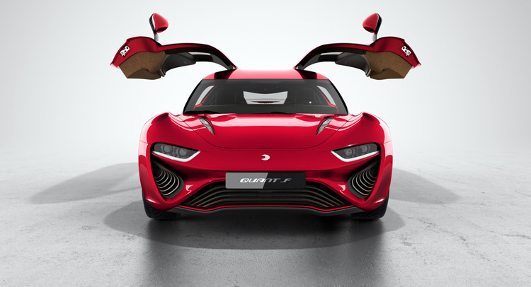  NanoFlowcell’s 1,090PS Quant F Gullwing Electric Sports Coupe Ready for Geneva