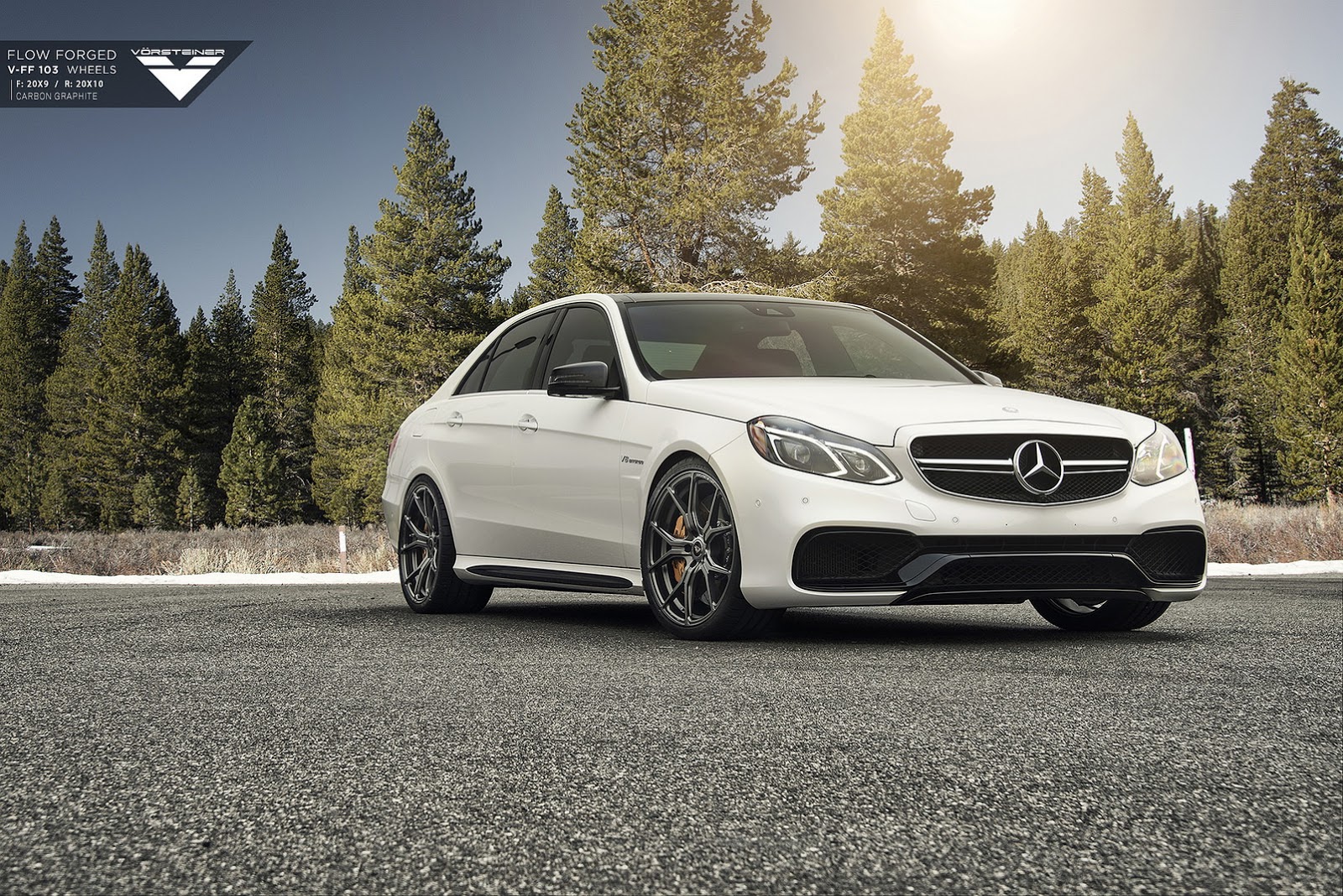 Vorsteiner Shows Off Forged V Ff 103 Wheels On White E63