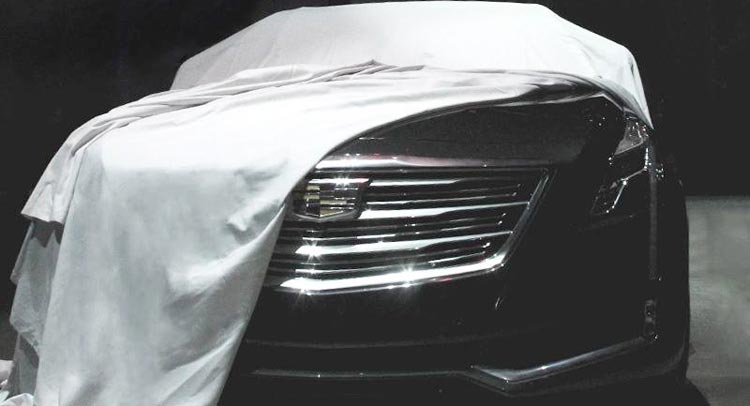  2016 Cadillac CT6 Teased One Last Time ahead of Official Debut