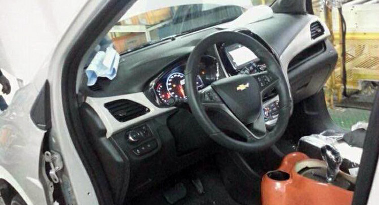 2016 Chevy Spark S Interior Nabbed In Korea Carscoops