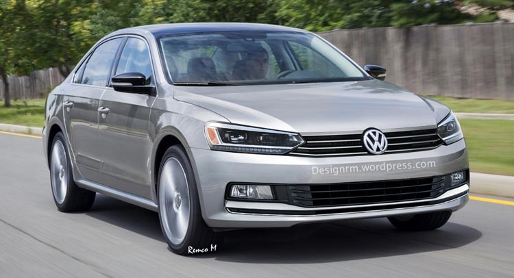  America’s 2016 VW Passat Facelift Envisioned