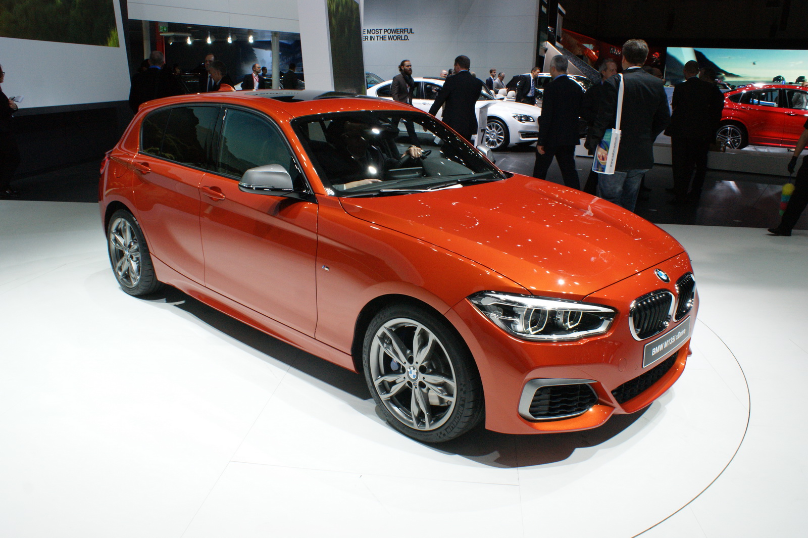 Bmw S Prettier Refreshed 1 Series Makes Geneva Debut Carscoops