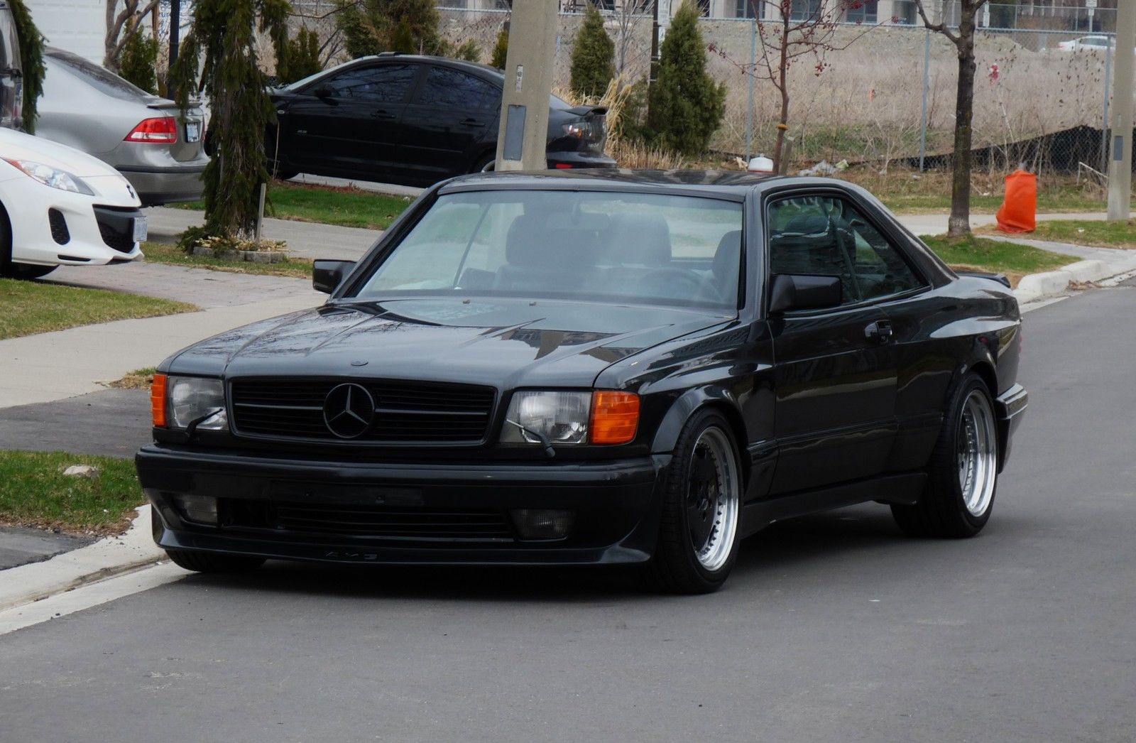 1990 Mercedes Benz 560sec Amg 6 0 Widebody Is Badass But Is It 100k Badass Carscoops
