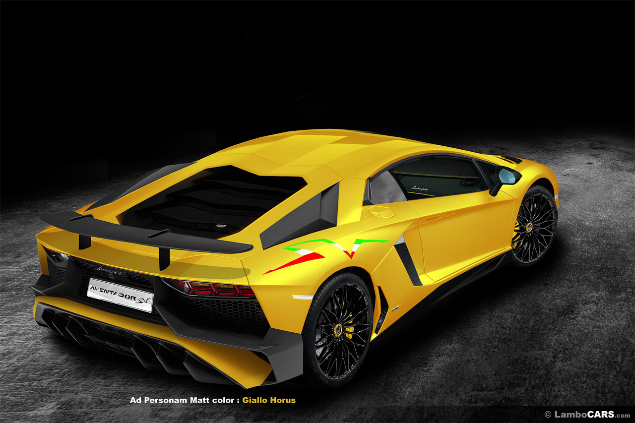 Check Out the Lambo Aventador SV Rendered in all 34 Colors [68 Pics] |  Carscoops