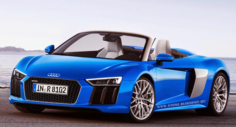  2017 Audi R8 Spyder Rendered For People Who Hate Surprises