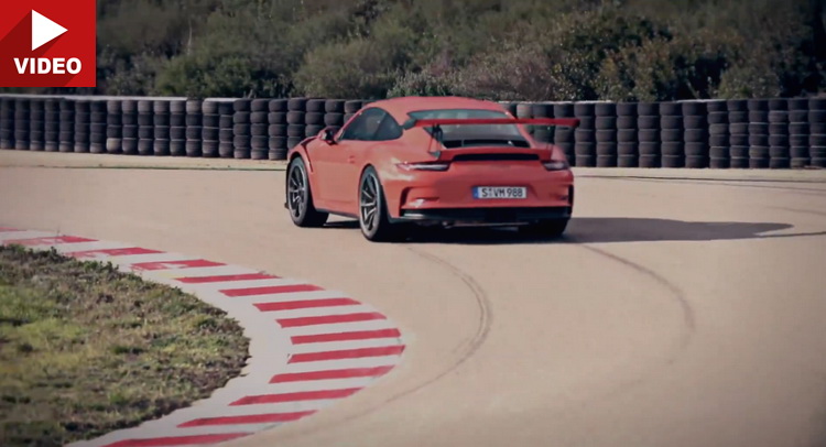 Watch New Porsche 911 GT3 RS Tear Up The Nardo Test Track