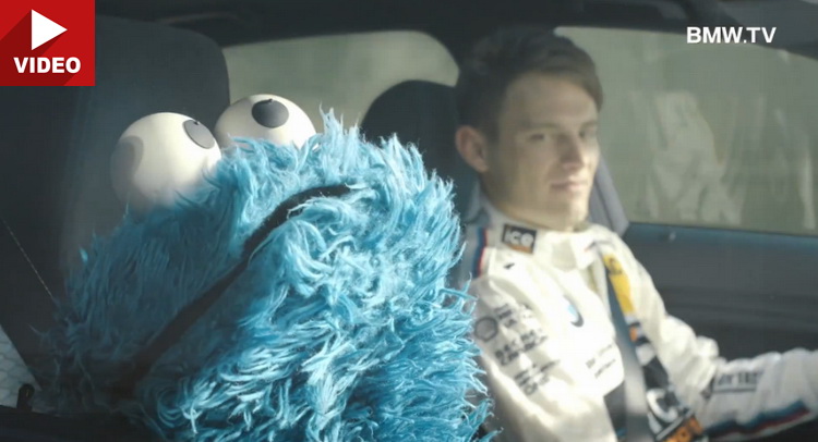  BMW 1 Series Spot Features Marco Wittmann & The Cookie Monster