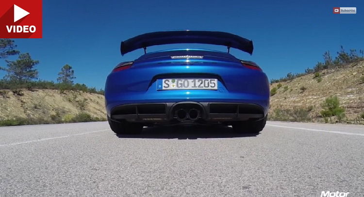  Watch New Cayman GT4 Do a Perfect 0-240 km/h Launch