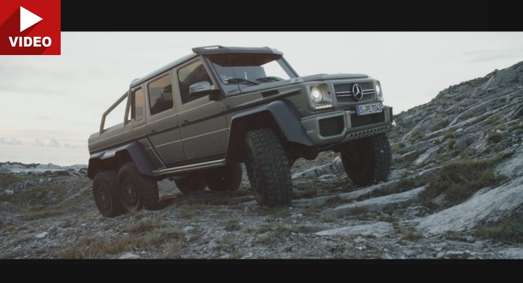  Mountains Of Tuscany No Match For G63 AMG 6×6 Monster Merc