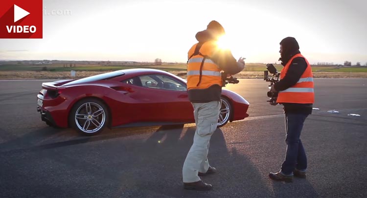  Ferrari Shows How the Promotional Video for the 488 GTB Was Shot