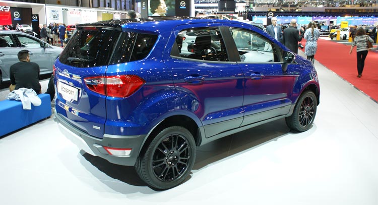  2016 Ford EcoSport Loses Exterior Spare Wheel, Gets Equipment and Handling Updates