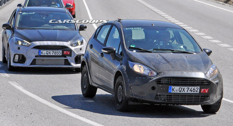  Scoop: Looks Like Ford Is Out Testing 2017 Fiesta RS