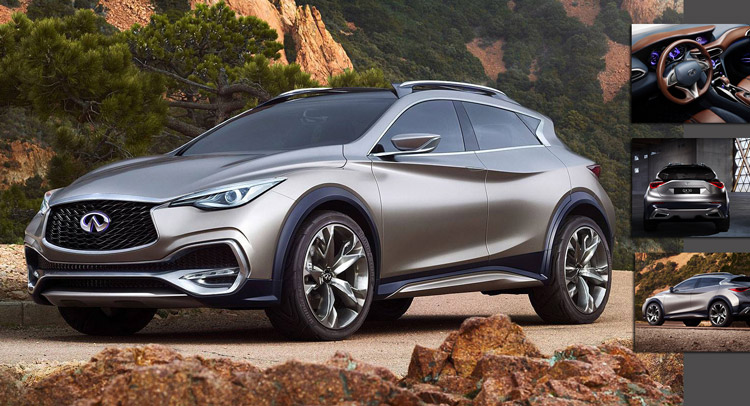  New Infiniti QX30 Concept Revealed In Detail, Previews Next Year’s Production Car