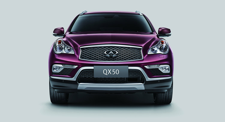  Facelifted 2016 Infiniti QX50 Now Based On China’s Long-Wheelbase Version, Debuts In NY