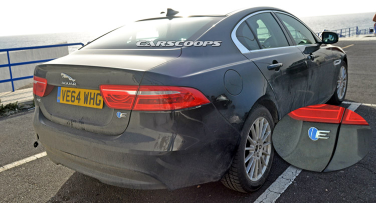 Scoop: Is Jaguar Testing An XE "E" Diesel-Electric Hybrid? | Carscoops