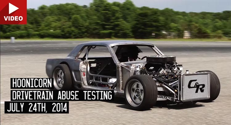  Watch Ken Block’s First Torture Test with the Stripped Out Hoonicorn
