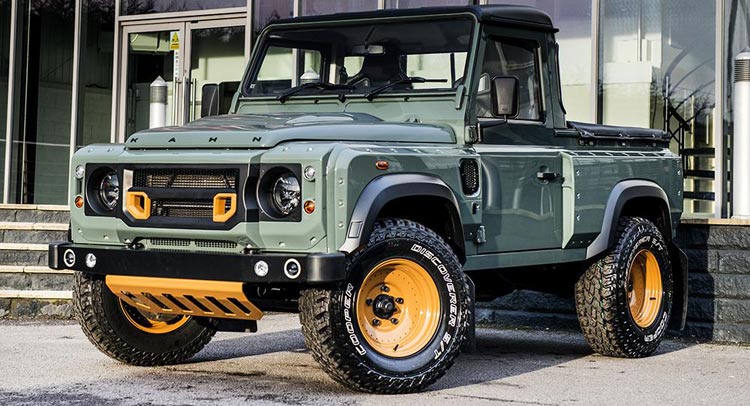  Land Rover Defender Pick-Up Gets Customized by Kahn Design