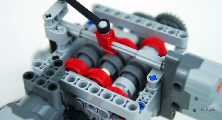  This Is A Six-Speed Gearbox Made Out Of Legos [w/Video]