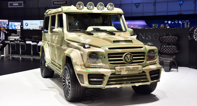  You Can Run, But You Can’t Hide With Mansory’s 828HP Sahara Edition G63 AMG