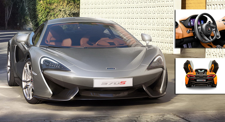  New McLaren 570S: This Is It, Has 570PS And Does 0-62MPH In 3.2 Sec