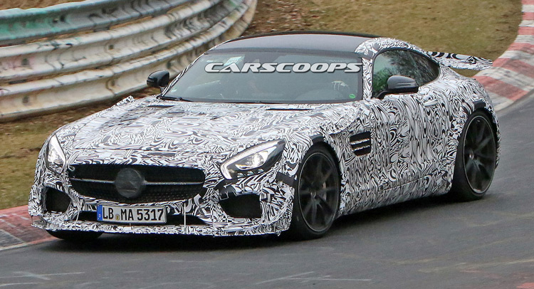  Spied: Mercedes-AMG GT Gets Hardcore With New Black Series