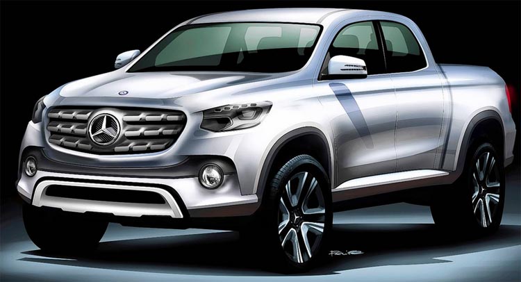  Mercedes-Benz Says it Will Launch Premium Midsize Pickup Truck by 2020
