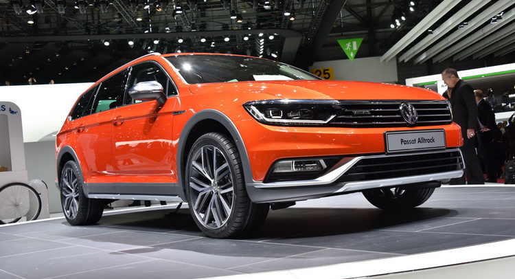  Volkswagen Launches Jacked-Up 4WD Passat Wagon