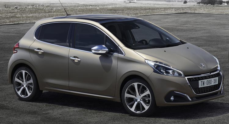  Peugeot Introduces Two Textured Colors on the Facelifted 208
