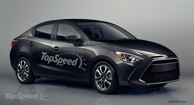  Scion’s iA Will Look Like This, And Yes, It Will Be A Re-Faced Mazda2 Sedan