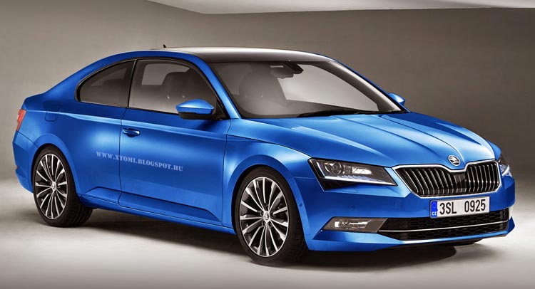  New Skoda Superb Works Just Fine as a Coupe Too