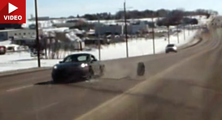  Moronic Porsche Cayman Driver Goes From Bad To Worse In 10 Seconds