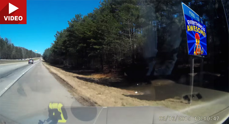  Everything Is Awesome! Jeep Driver’s Priceless Reaction To Blown Tire That Flips His Car