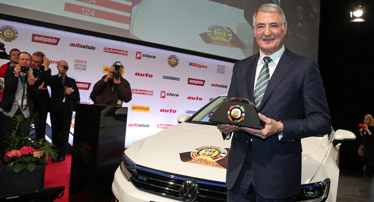  New VW Passat Is Europe’s ‘Car Of The Year 2015’