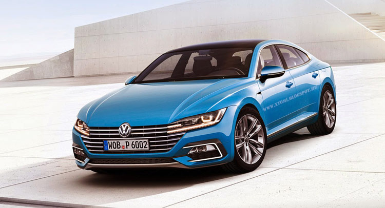  How About this Rendering as the Next VW CC?